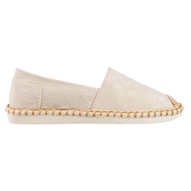 Dameespadriller Shelovet beige