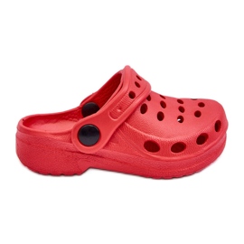 Røde Lucas Kids Foam Hjemmesko