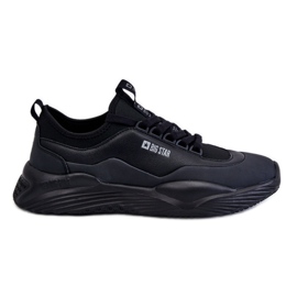 Herre sneakers Memory Foam System Big Star LL174149 Sort