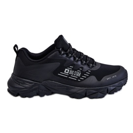 Klassisk Memory Foam System til mænd Big Star Sportssko LL174127 Sort