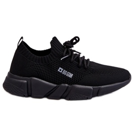 Lette sneakers til kvinder Memory Foam System Big Star JJ274269 Sort