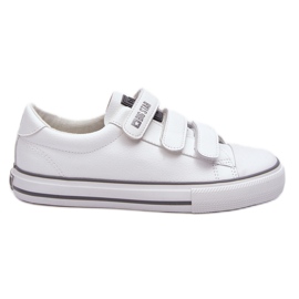 Klassiske velcro sneakers Big Star LL274A205 Hvid
