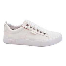Lave Sneakers i stof til mænd Big Star KK174001 Hvid