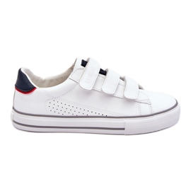 Velcro sneakers til mænd Big Star LL174632 Hvid