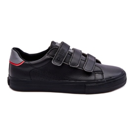 Velcro sneakers til mænd Big Star LL174633 Sort