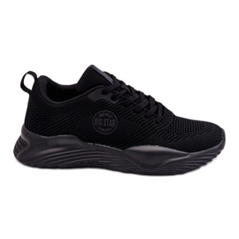 Herresneakers Memory Foam Big Star LL174248 Sort
