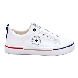 Herre lædersneakers Big Star LL174209 Hvid