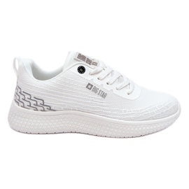 Dame Mesh sportssko Memory Foam System Big Star LL274664 Hvid