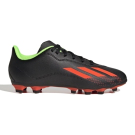 Adidas X Speedportal.4 FxG Jr GW8496 fodboldsko sort sort