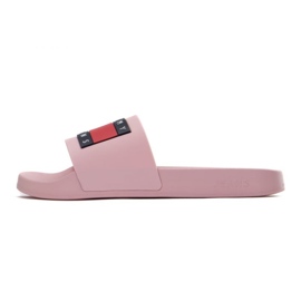 Hjemmesko Tommy Hilfiger Flag Pool Sld Ess W EN0EN02115 TH2 lyserød