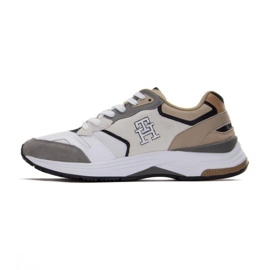 Sko Tommy Hilfiger Modern Prep Sneaker Mix M FM0FM044498 Aeg hvid