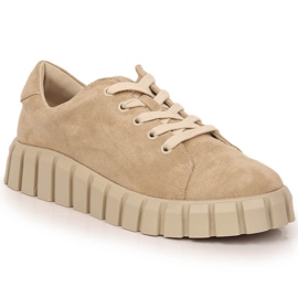 Potocki SZ12005 platformsko i beige ruskind