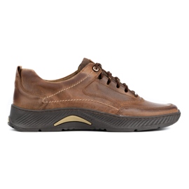 KOMODO Læder herresko Sport 922K brun