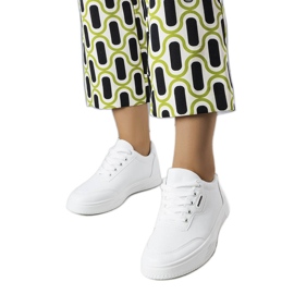 Leroux hvide sportssneakers