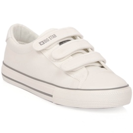Velcro sneakers hvide Big Star LL274A203