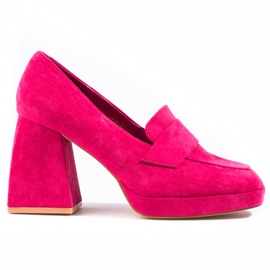 Vinceza Pink højhælede pumps fra Vincez lyserød