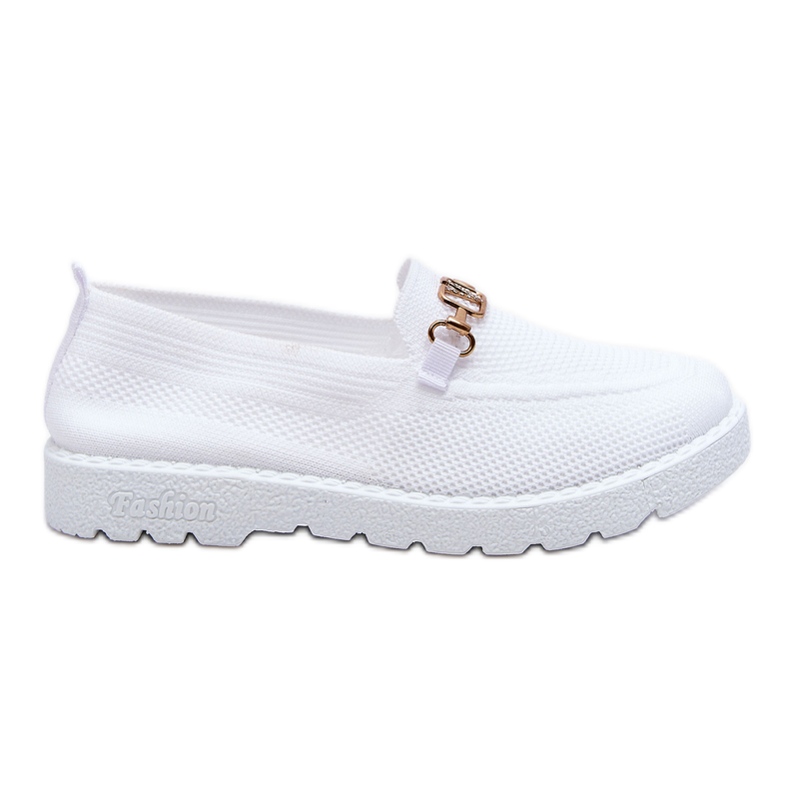 Alena Slip-On Sneakers til kvinder med hvid udsmykning