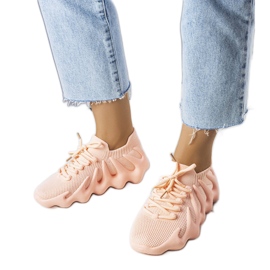 Lyserøde luftige sneakers fra Muriel