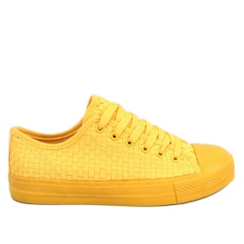 BM Sears Gule ensfarvede sneakers