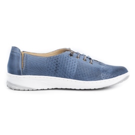 WASAK Damesko læder sneakers 0625W blå