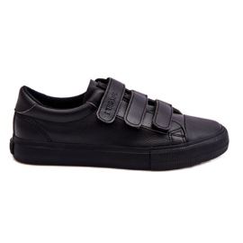 Klassiske velcro sneakers Big Star LL274A206 Sort