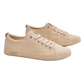 Smooth Low Sneakers til kvinder Big Star LL274061 Beige