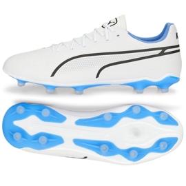 Puma King Pro Fg M 107099 01 fodboldsko hvid hvid