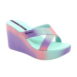 Kilesandaler Ipanema 83423 Colore Fem AI963 Grøn/Lilac violet lyserød