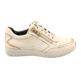 CAPRICE 9-23765-20 165 beige sportssko sneakers