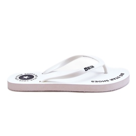 Komfortable Big Star Flip Flops LL274795 Hvid