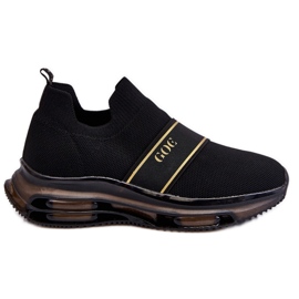 Slip-On Sportssko til kvinder GOE LL2N4032 Sort