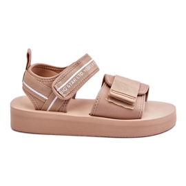 Velcro-sandaler til kvinder Big Star LL274787 Beige