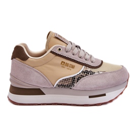 Moderigtige sneakers Memory Foam System Big Star LL274364 Beige