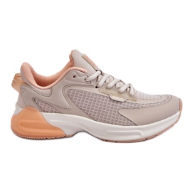 Komfortabelt Memory Foam System Big Star Sportssko LL274336 Beige