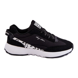 Damesneakers Memory Foam System Big Star LL274956 Sort