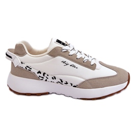Damesneakers Memory Foam System Big Star LL274957 Hvid