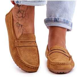 FC3 Dame Camel Ivana Classic ruskind loafers brun