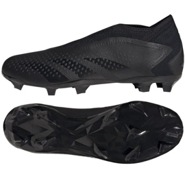 Adidas Predator Accuracy.3 Ll Fg M GW4598 fodboldsko sort sort