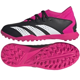 Adidas Predator Accuracy.3 Tf Jr GW7078 fodboldsko sort sort
