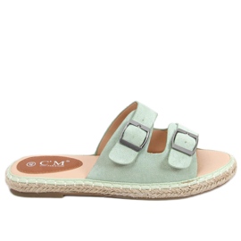 BM Maina grønne espadriller