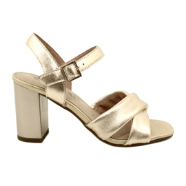 Caprice Damesandaler 9-28302-20 969 Guld Metallic gylden