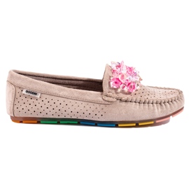 Dame ruskind loafers Shelovet beige