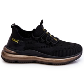 Slip-on herre sportssko GOE LL1N4024 Sort