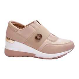 Slip-on sportssko til kvinder Beige Jonas