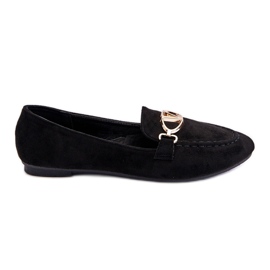 Vinceza Sorte Reed Ruskind Loafers med dekorativt element