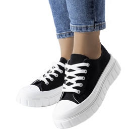 Bellemare sorte platform sneakers