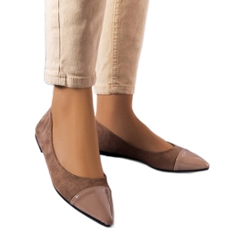 Brune patent patent lejligheder fra Thibault beige