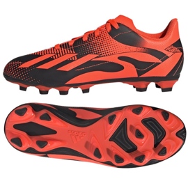 Adidas X Speedportal Messi.4 Fg Jr GZ5139 fodboldsko orange appelsiner og røde