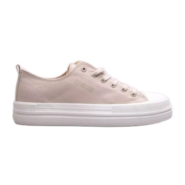Dame Big Star sneakers LL274969 lyserød