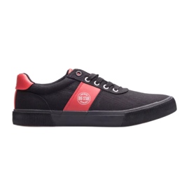 Big Star herresneakers JJ174255 sort rød